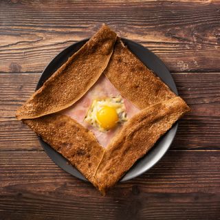 Galette completa con prosciutto cotto
