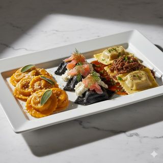 Tris - Degustación De Pastas Rellenas