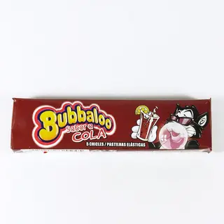 Chicles Bubbaloo Cola 38 Gr.