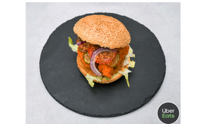 Strips burger z serem