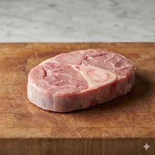 Carne con osso di vitello