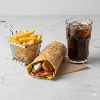 Menú 9 Falafel Dürum