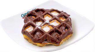 Gofre con Crema de Galleta Lotus Original