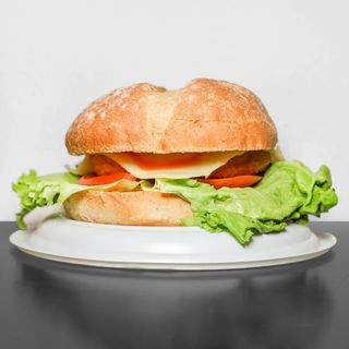 Hamburguesa De Pollo Doble