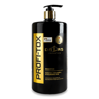 Шампунь Dalas Profi-Tox з кератином, колагеном і гіалуроновою кислотою (1000г)