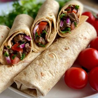 Kebab w Tortilli Duży