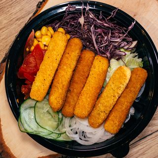 Mozzarella sticks salata