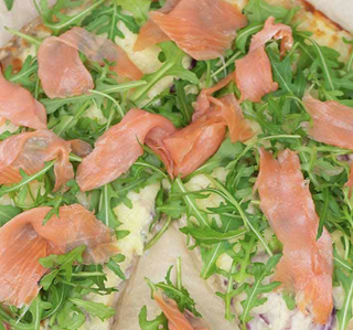 Pizza Salmón