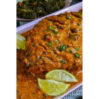 Coconut Fish + Rice + Greens
