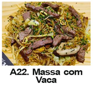 A22. Massa com Vaca