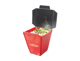 Вок с рисом и с курицей 