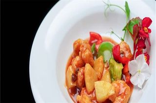 E2. Gamberi in salsa agrodolce