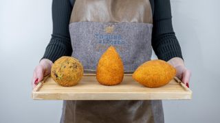 Arancin agli spinaci