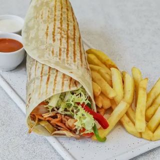 Menú Durum Kebab, patata y bebida 