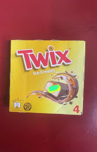 Twix gelato