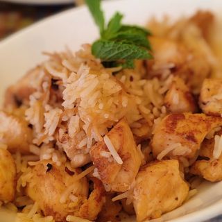 Pechuga de pollo con arroz