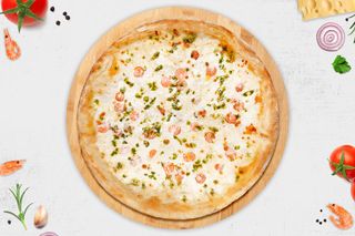 Піца з креветками (30см/425г)