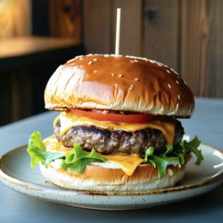 Hamburguesa con queso