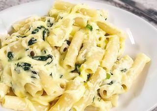 Fusilli con queso