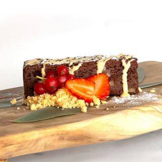 Brownie De Chocolate casero