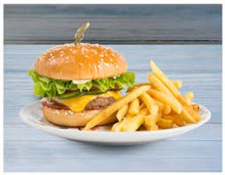 Hamburguesa Con Queso