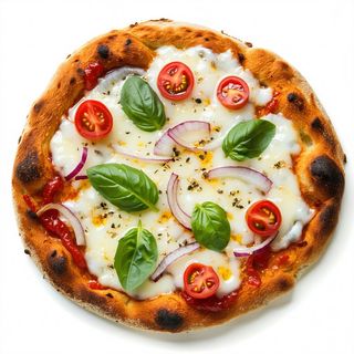 1 Pizza Margherita + Patatine piccole + bevanda a scelta