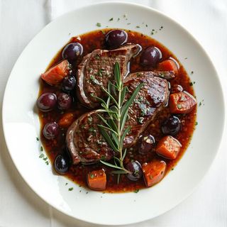 Brasato di vitello al barbera