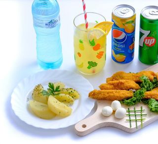 Drink menu crispy de pui