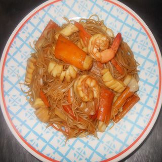 82. Fideos Fritos Con Marisco