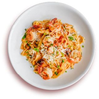 Prawns In Pink Sauce