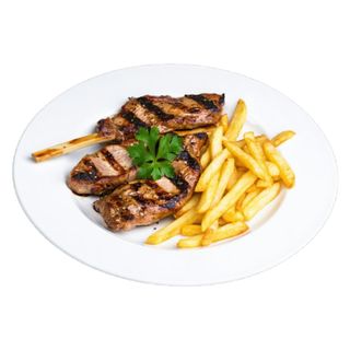 Churrasco De Pollo Con Patatas