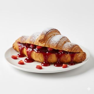 Cornetto marmellata di albicocca