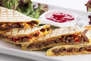 Кесадилья с говядиной