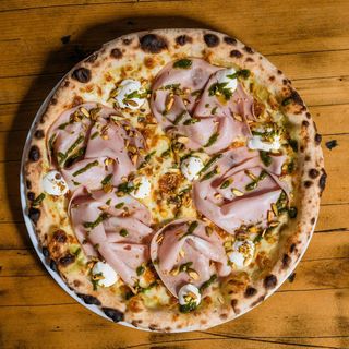 Pizza Mortadella e Pistacchio Ø32cm