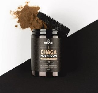 Solve Chaga (Błyskoporek Podkorowy) 10:1 Mushroom powder 30g