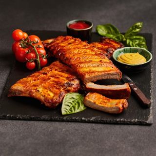 Реберця свинячі "По-Львівськи" запечені, 400г (13528)