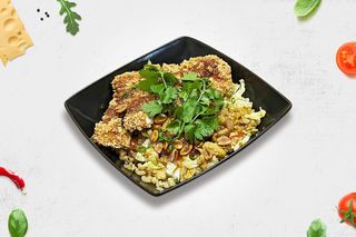 Рис з хрумкою куркою