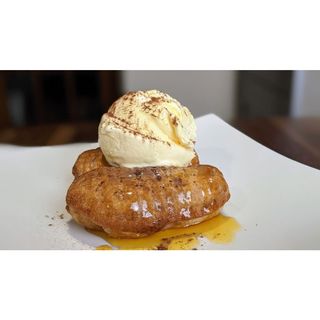 Ice Cream With Fritters