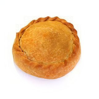 Empanada carne guisantes