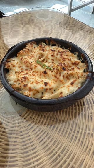 Gratiné penne au poulet