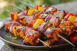 brochettes de poulet