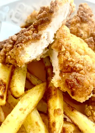 Crispy Chicken Tenders Frites