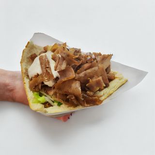 Kebab w bułce Amerykański