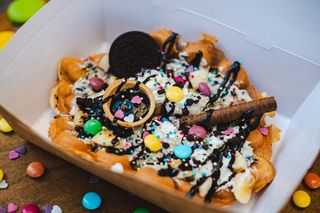 Бял шоколад с бисквитки Орео