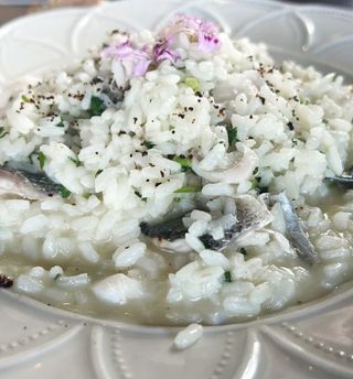 Risotto de Robalo e Limão Siciliano