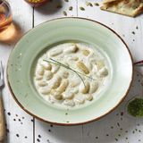 Gnocchi amb salsa de formatge Scamorza