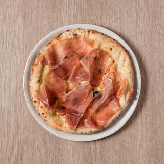 Focaccia con crudo gluten free