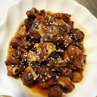64. Costolette di maiale alla prugna话梅排骨