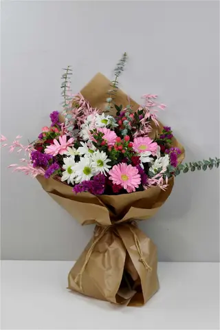 Ramo de Flores Campestre Rosa