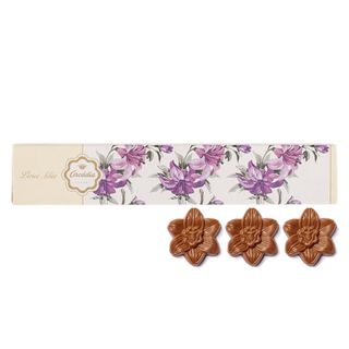 Lírios de Chocolate de Leite